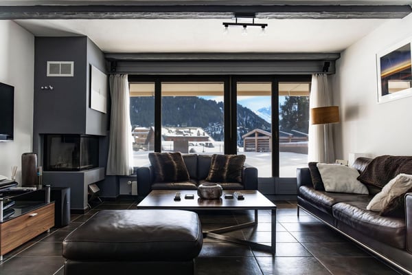 Un charmant appartement de 3 chambres avec terrasse au coeur de Verbier. 1