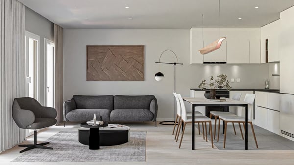 Appartement neuf avec vue rivière et forêt 4