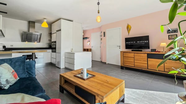 T2 à Metz-Tessy : un rez-de-jardin en excellent état 5