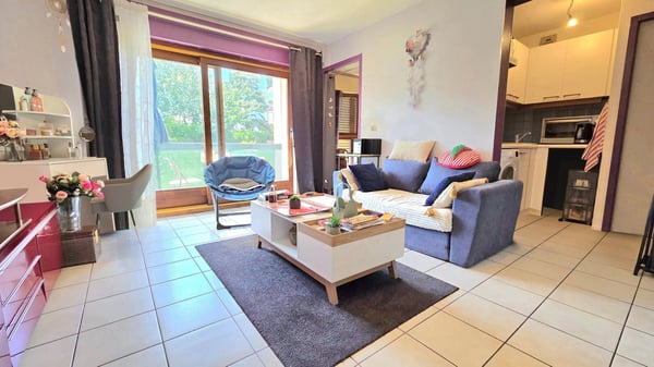 Thonon-les-Bains Morcy : T2 lumineux avec terrasse 1