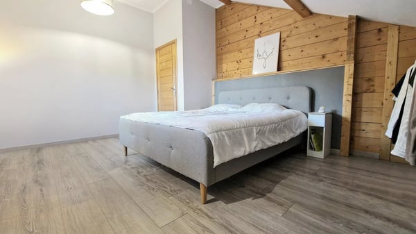 Mijoux : Chalet contemporain T9 11
