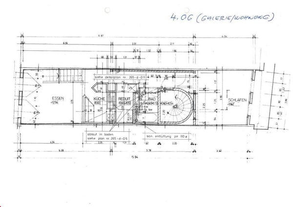 Aussergewöhnliche Maisonette-Dachwohnung 20