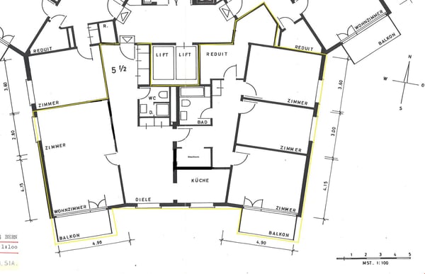 Grosse Wohnfläche / Schöne Weitsicht! 17