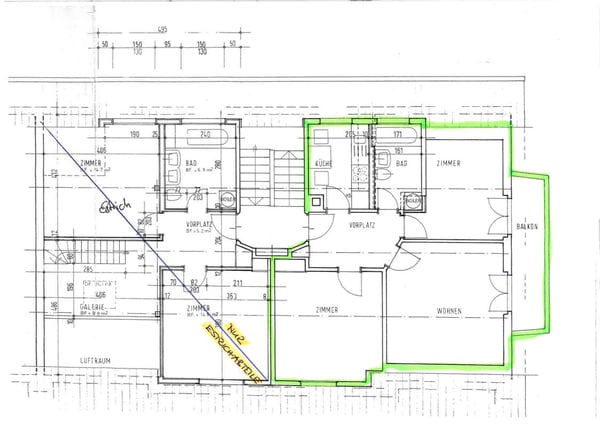 Liebefeld / 1-Zimmerwohnung im 1. OG 12