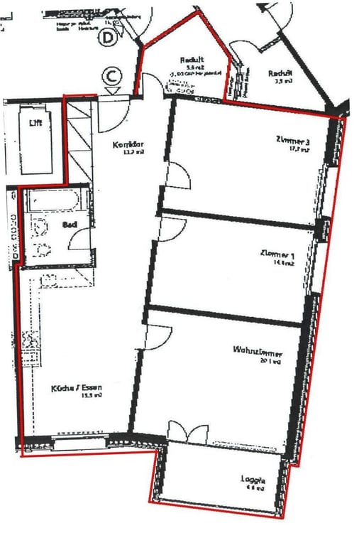 Grosszügiger Grundriss / Zentrale Lage (Typ C, Nr. 94) 9