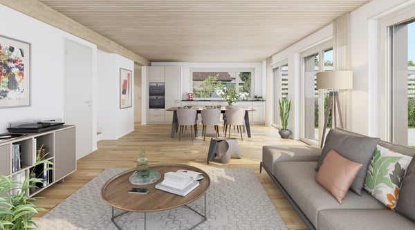 Attraktiver Neubau in Volketswil: 3.5-Zimmer-Hausteil mit privatem Garten 1