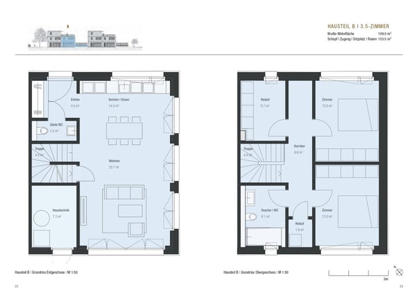 Attraktiver Neubau in Volketswil: 3.5-Zimmer-Hausteil mit privatem Garten 7