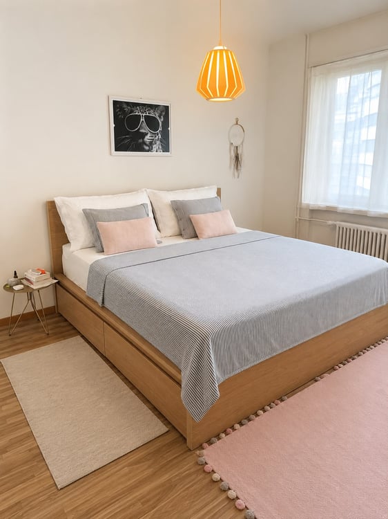 Wunderschön möblierte 3.5-Zimmer-Wohnung mit Balkon in Zürich-Sihlcity – ab September 2026 2