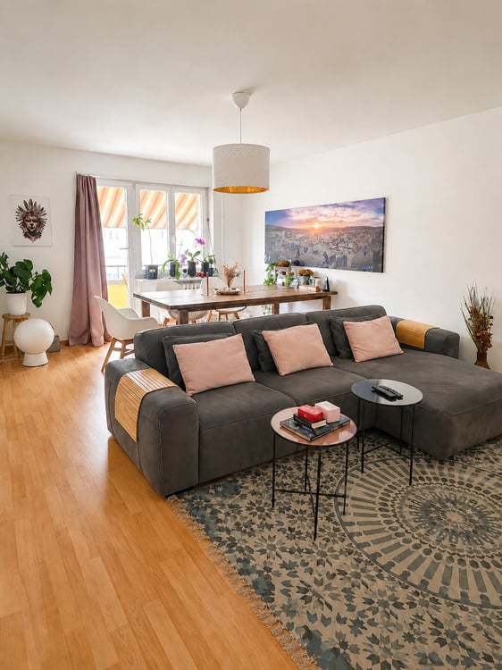 Wunderschön möblierte 3.5-Zimmer-Wohnung mit Balkon in Zürich-Sihlcity – ab September 2026 1