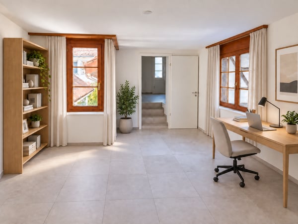 Frisch kernsanierte 4.5-Zimmer-Wohnung mit Cheminée in Dachsen 7