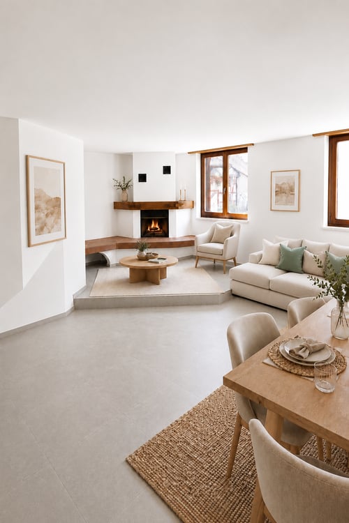 Frisch kernsanierte 4.5-Zimmer-Wohnung mit Cheminée in Dachsen 2