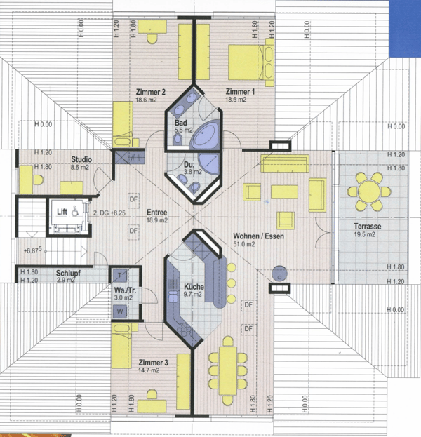 Wunderschöne 5.5-Zimmer-Dachwohnung 11