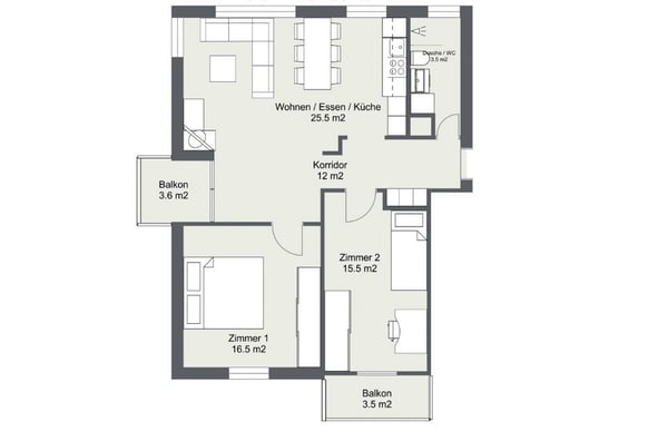 Sanierte Wohnung im Inneren Lind 8