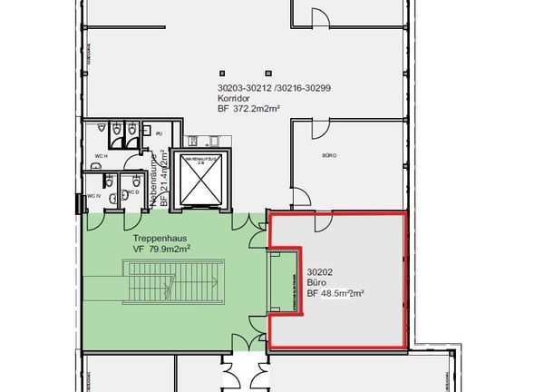 Büro im Schöneich-Quartier Wetzikon 4