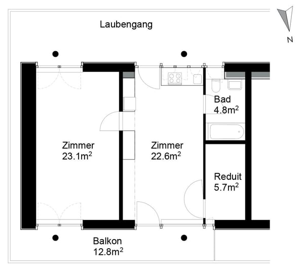 Kleinstwohnung für ausgesuchte Teilstrecken auf der Reise des Lebens 9