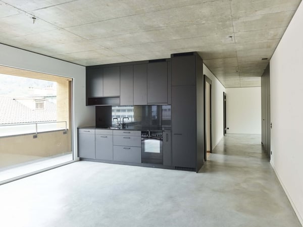 Affittasi nuovi appartamenti 1.5 locali in centro Bellinzona 2