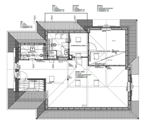 Attraktives Büro/Atelier im Dachgeschoss 7