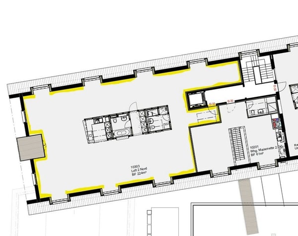 1.5-Zimmer Loftwohnung/Atelier 11