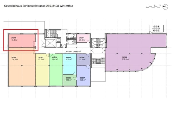 Heller, offener Büro- oder Praxisraum 7