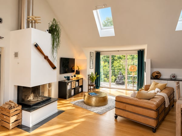 Charmante 3.5-Zimmer-Dachwohnung in Langnau am Albis