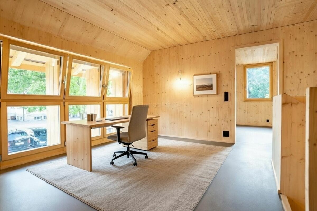 Costruzione nuova: Casa ecologica 5,5 locali con accesso al bosco