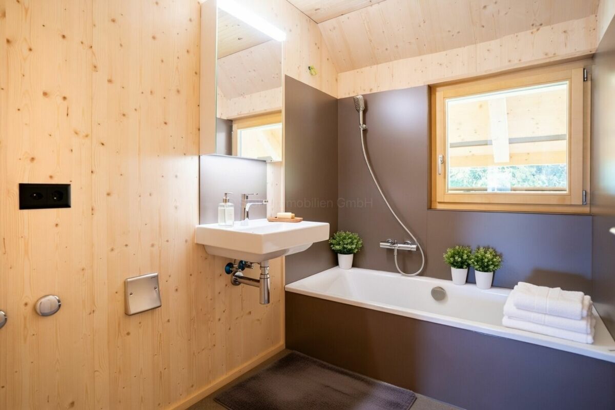 Costruzione nuova: Casa ecologica 5,5 locali con accesso al bosco