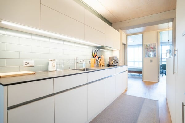 Gepflegte 3.5-Zimmer-Wohnung in der Überbauung «Krokodil» 5
