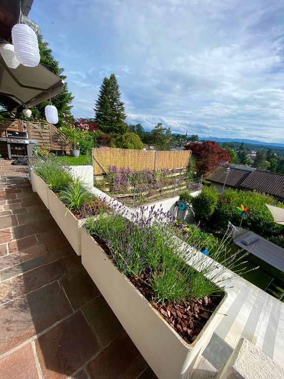 Charmante 4-Zimmer-Maisonette-Wohnung mit Garten und Aussicht in die Berge in Gossau ZH 6