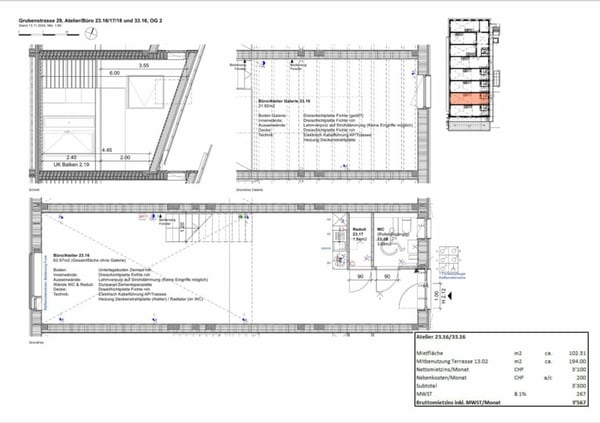 Letzte Chance: Modernes, vollausgebautes Büro im Werkhof29 - in der Binz 11