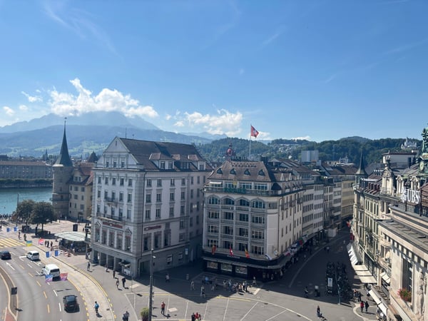Oberste Etage mit Seesicht am Schwanenplatz 10