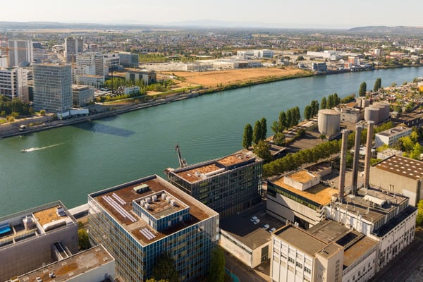 Büroflächen ab 2'000 m² direkt am Rhein 15