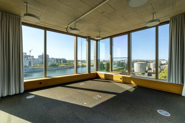 Büroflächen ab 2'000 m² direkt am Rhein 10