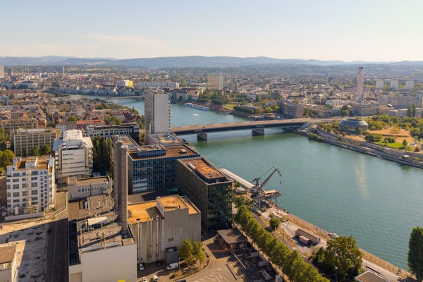 Büroflächen ab 2'000 m² direkt am Rhein 16