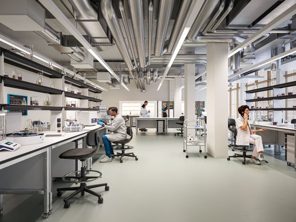 FLOW Basel: Moderne Büroflächen am Rhein auf 2029 10