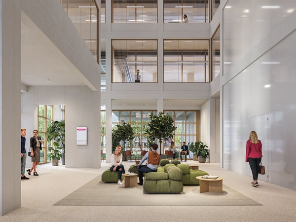 FLOW Basel: Moderne Büroflächen am Rhein auf 2029 2