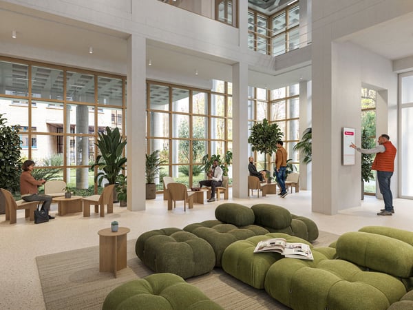 FLOW Basel: Moderne Büroflächen am Rhein auf 2029 3