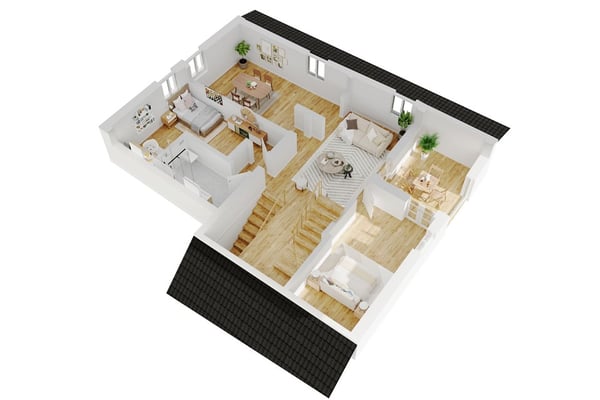Grosse 4½-Zimmer Dachmaisonette 9