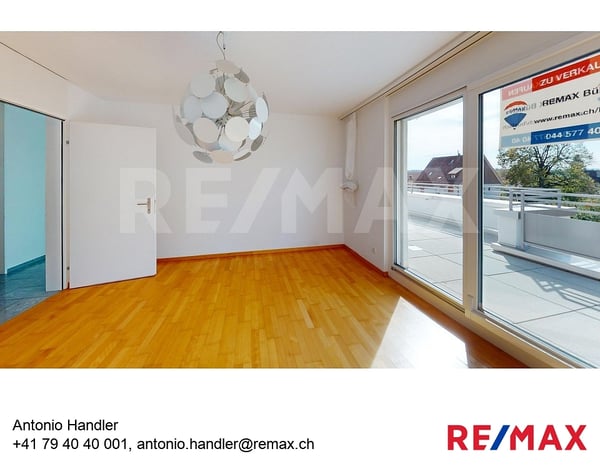 Über den Dächern von Bülach  grosszügige 3.5-Zimmer-Attikawohnung mit weitläufiger Terrasse 1