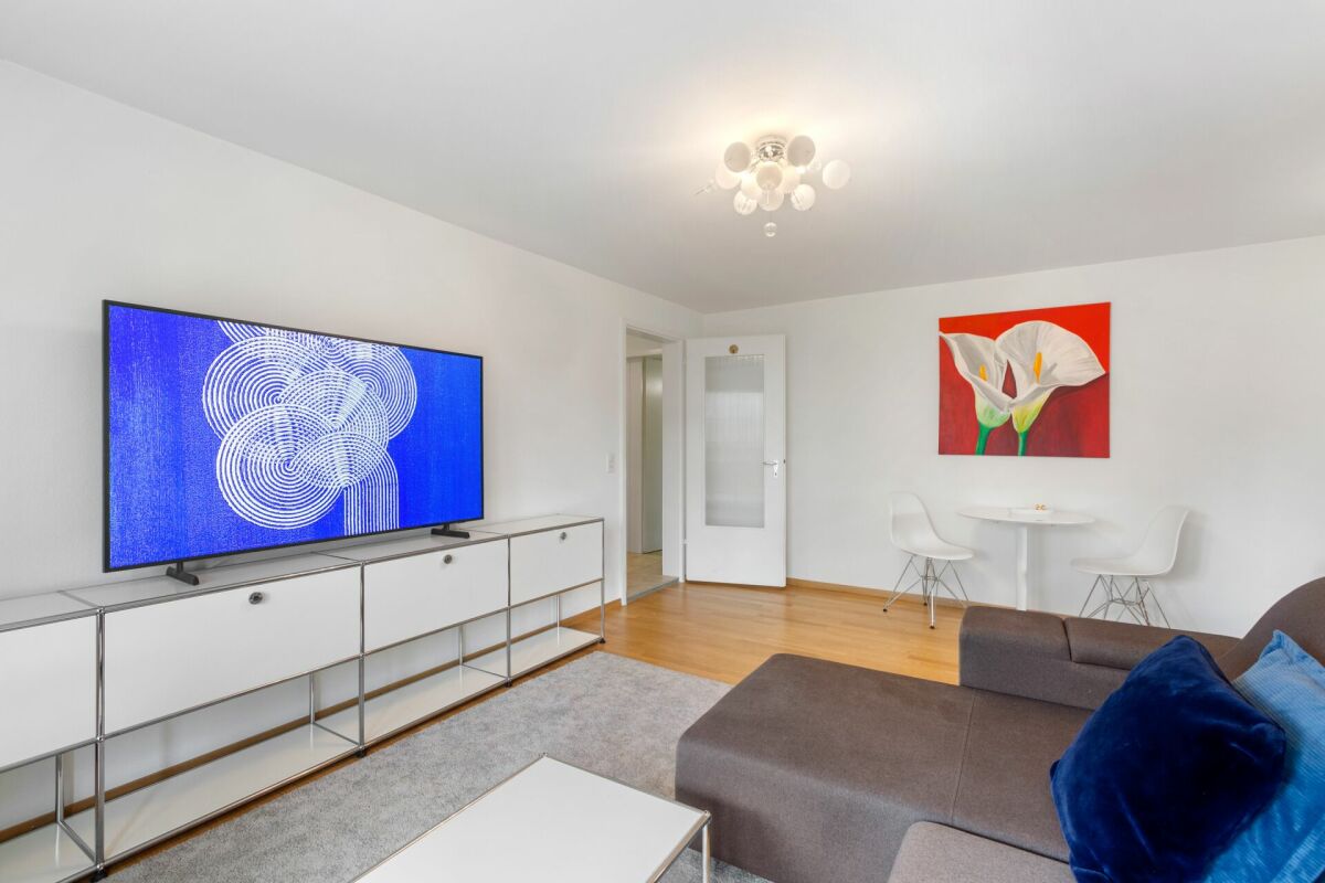 Charmante 3-Zimmer-Gartenwohnung mit sonnigem Sitzplatz und freiem Blick ins Grüne