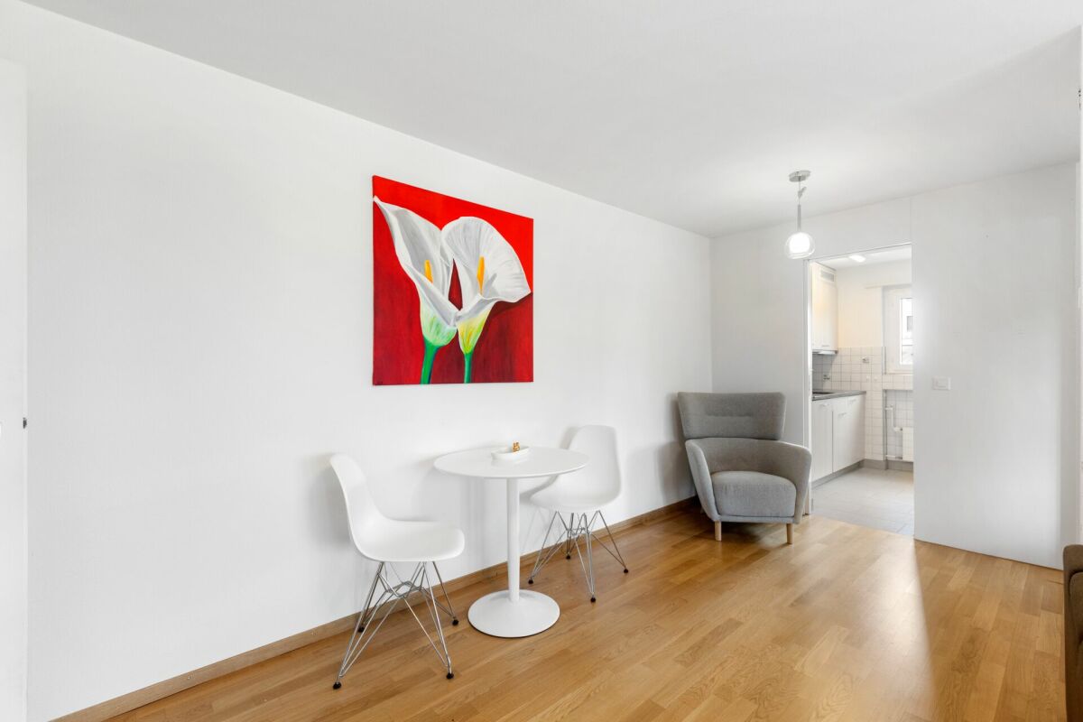 Charmante 3-Zimmer-Gartenwohnung mit sonnigem Sitzplatz und freiem Blick ins Grüne