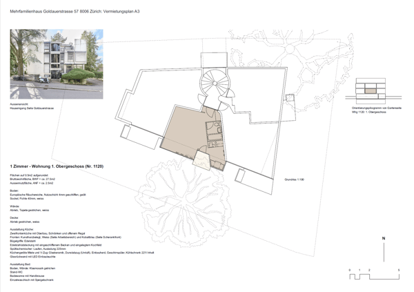 Erstbezug nach hochwertiger Sanierung | Stilvolle 2-Zimmerwohnung mit Balkon im Kreis 6 8