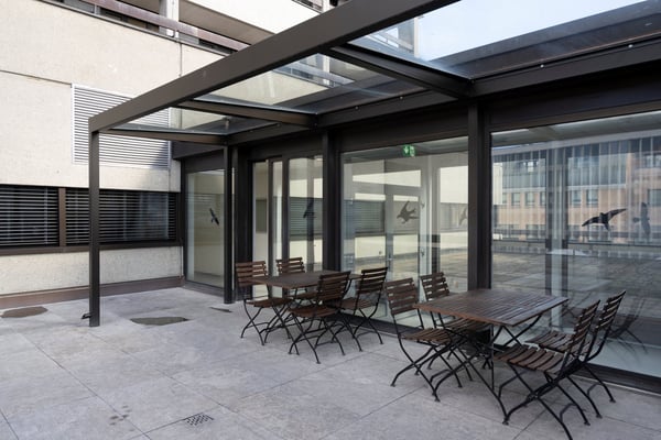 Multifunktionaler Raum zur Entwicklung im Postareal 8