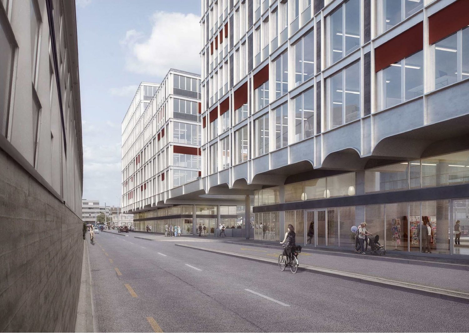 Letzte Verkaufs- und Dienstleistungsflächen am neuen Bahnhof Süd