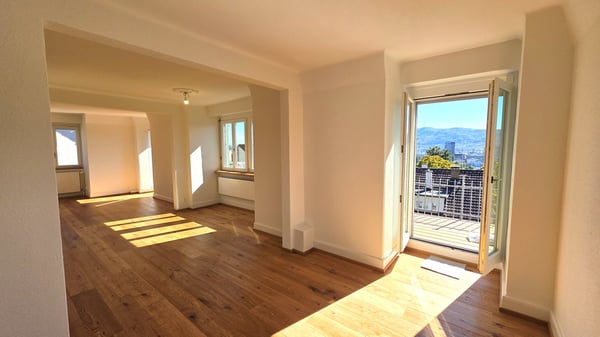 Charmante 3-Zimmer-Wohnung mit Balkon und Aussicht in Zürich-Höngg 1