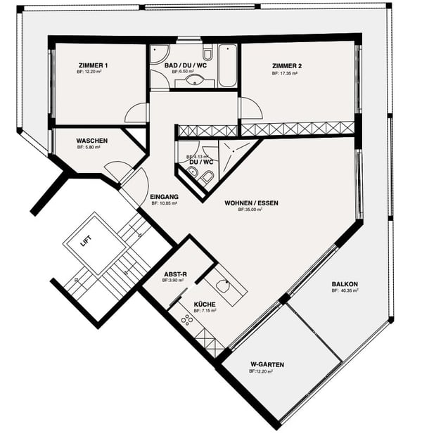Sonnige 3.5-Zimmer-Wohnung mit Wintergarten und Rundumbalkon in Stallikon 5