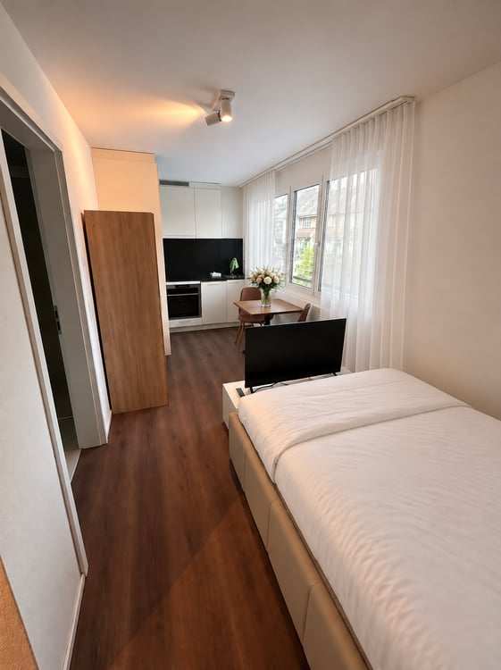 Möbliertes Studio-Apartment – Russikon, Madetswilerstrasse 18 1
