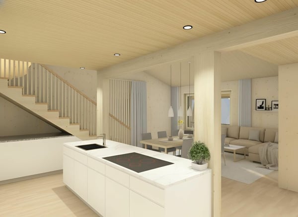 Neubau 5.5-Zimmer-Maisonettewohnung im 