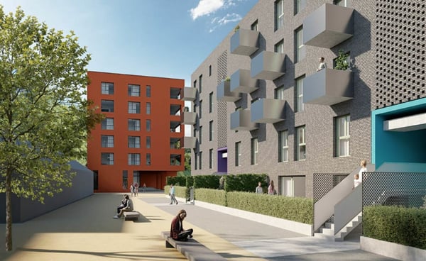 Erstvermietung! 3.5-Zimmer-Wohnung mit Terrasse direkt am Wasser 2