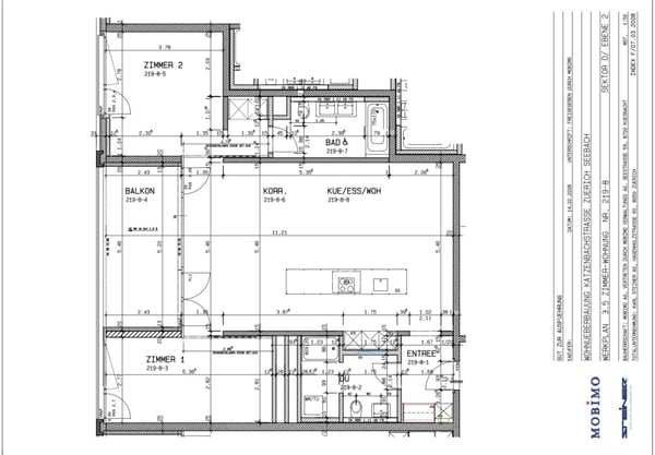Moderne, hochwertige 1.5-Zimmer-Wohnung in Zürich Seebach ab sofort / nach Vereinbarung 12