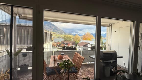 Möblierte 1.5-Zimmer-Wohnung mit Seesicht in Merlischachen (7 Monate befristet) 2